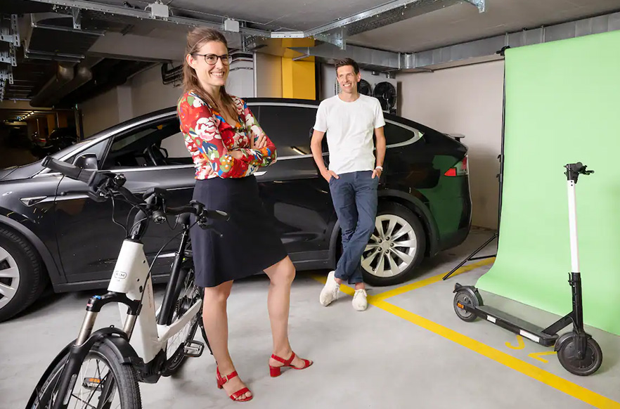 The green fleet: Urban Connect provides climate-neutral sharing vehicles